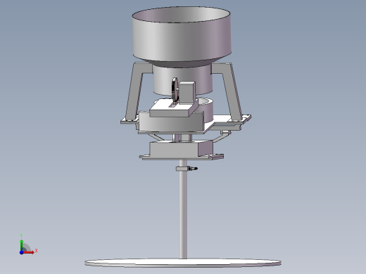 乒乓球发射装置前视缩略图