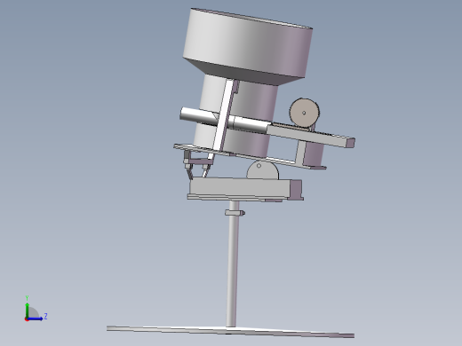 乒乓球发射装置左视缩略图