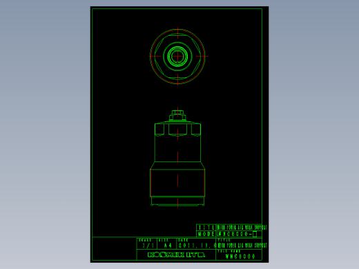KOSMEKWNC6000多系列多零件图纸模型多系列多零件图纸模型