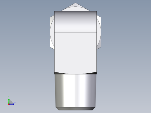 卡套式工业通用硬管接头EO_Male_stud_elbow_WE06SRCF左视缩略图
