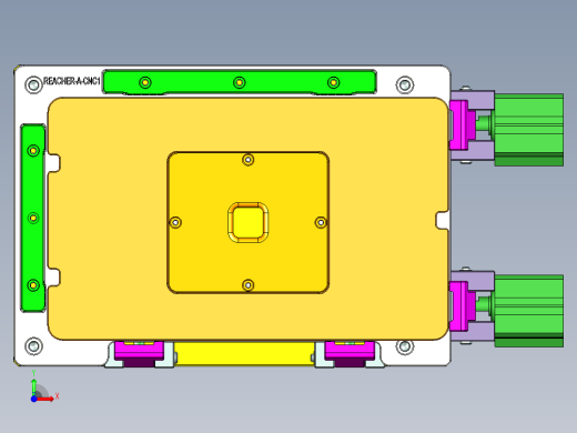 REACHER-A-笔记本CNC工装夹具三维模型cnc1-0625前视缩略图