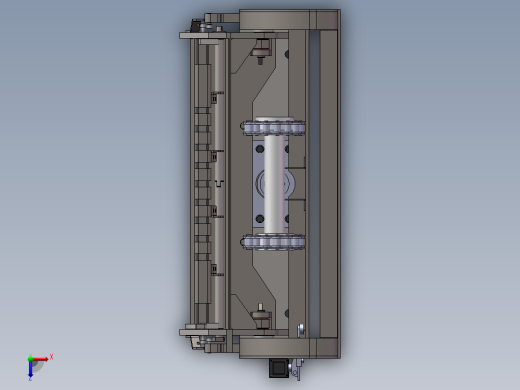 垃圾桶提升机sw16可编辑俯视缩略图