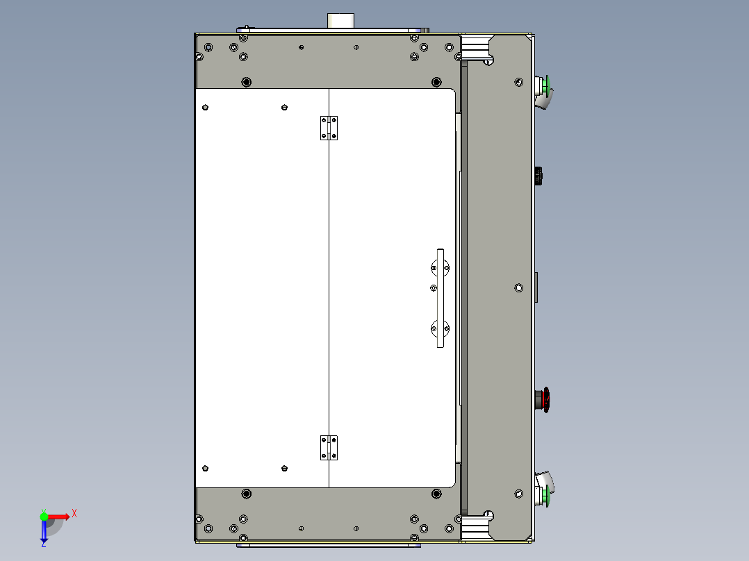 SMT焊接夹具俯视图