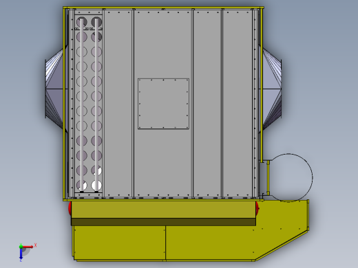 144袋-拼装除尘器俯视缩略图