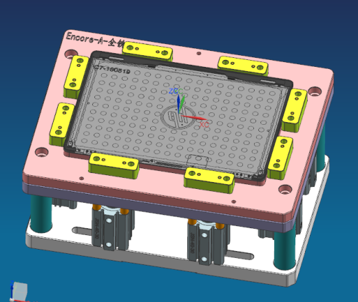 金属外壳铣外形墙高夹具缩略图