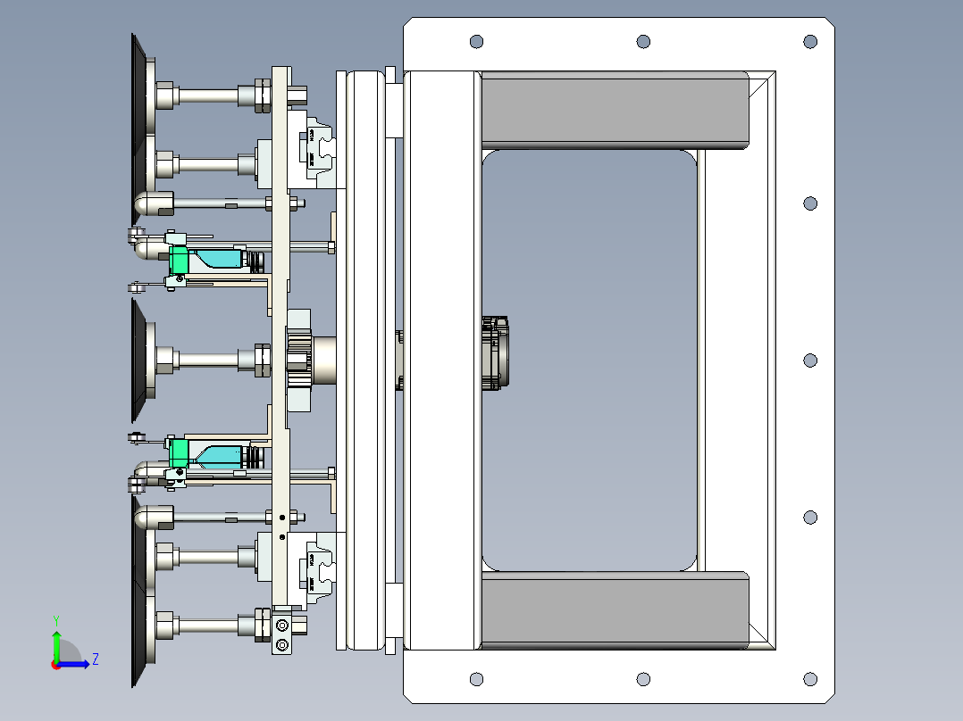 真空吸盘抓手 1668826左视图