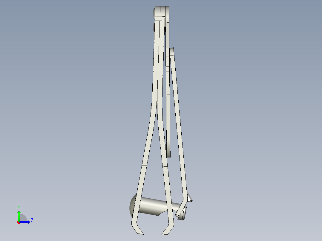 指甲刀、指甲剪(2)左视图