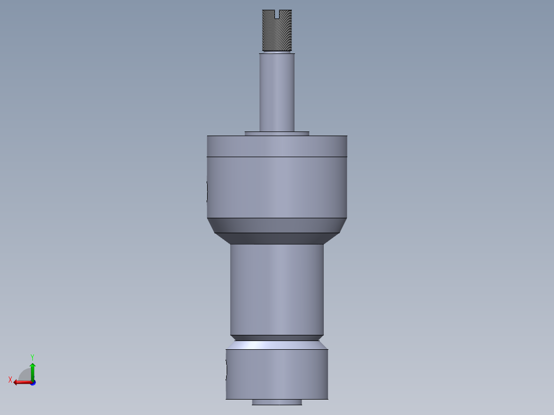 焊接式液压缸（带前安装法兰）25x12x10 mm后视图