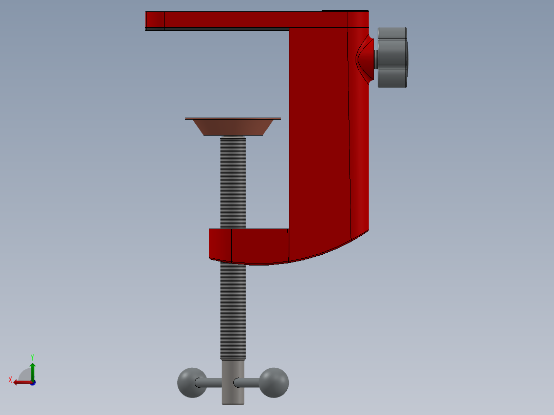 MISE 台式夹具后视图