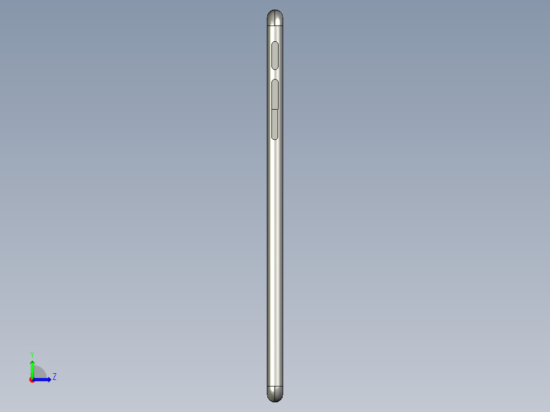 我的htc 816手机设计3d可打印15左视图