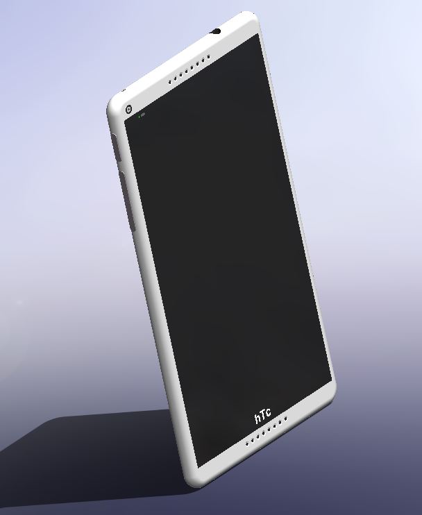 我的htc 816手机设计3d可打印15