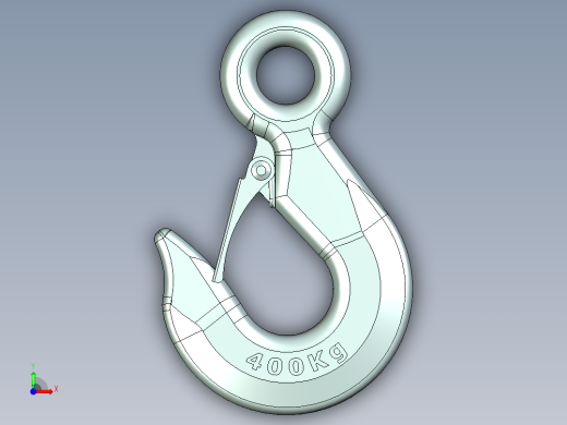 吊钩 400Kg（Arebos、Güde、Einhell）前视缩略图