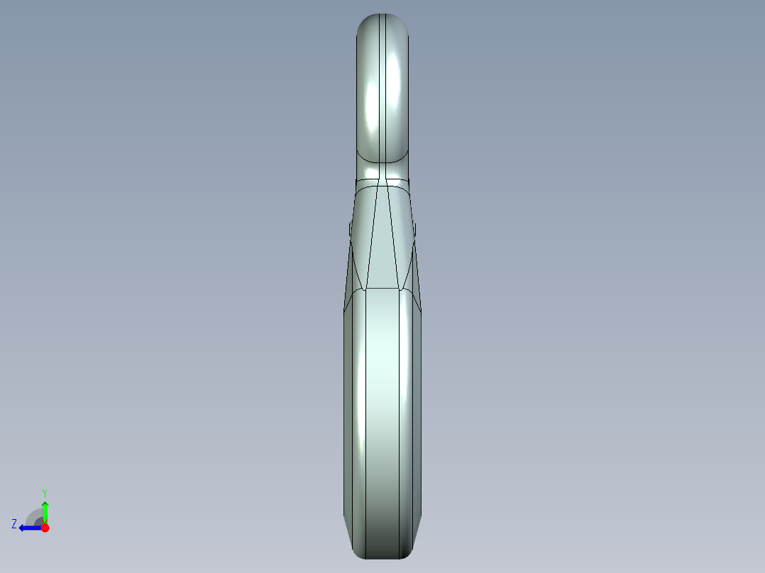 吊钩 400Kg（Arebos、Güde、Einhell）右视图