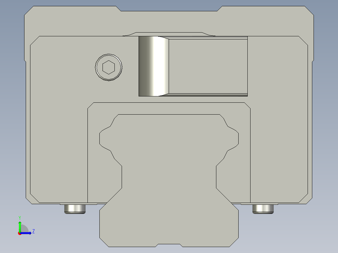 THKHSR25LR2SSE-1780L_LF-B左视图