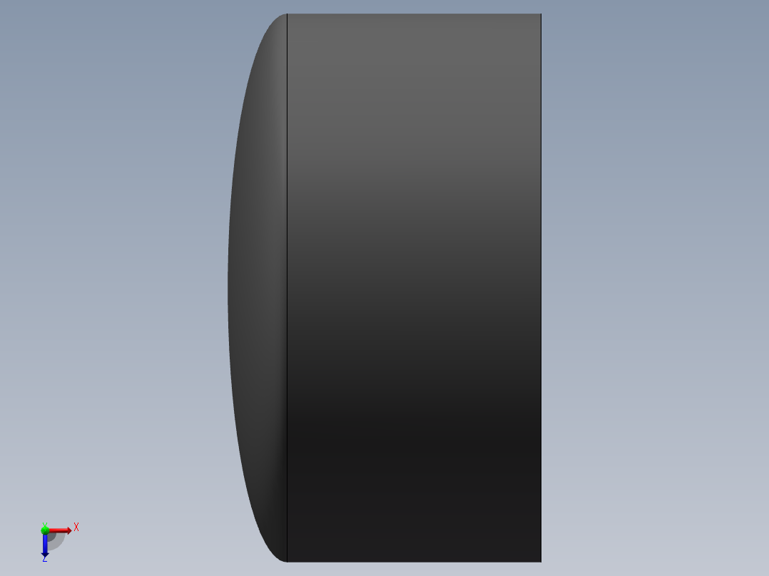 U-PVC CAP DN250俯视图