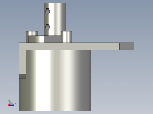 电磁拨爪左视缩略图
