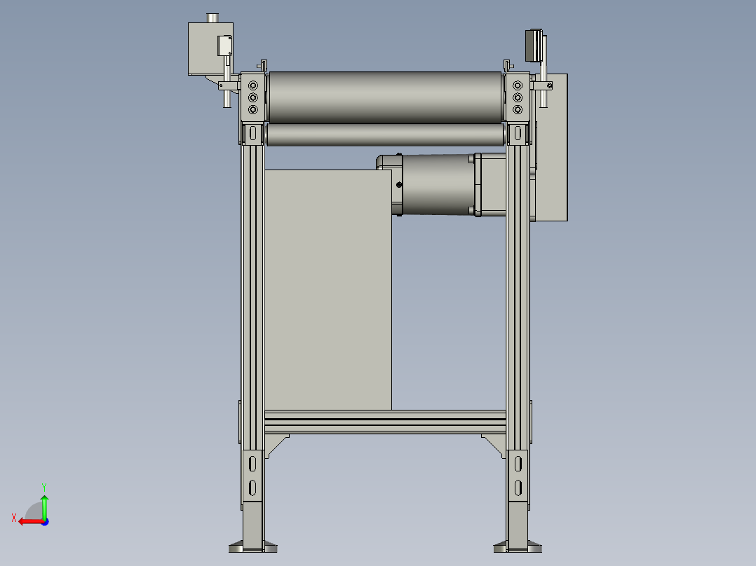 小型传送带输送带工业耐高温传动带后视图