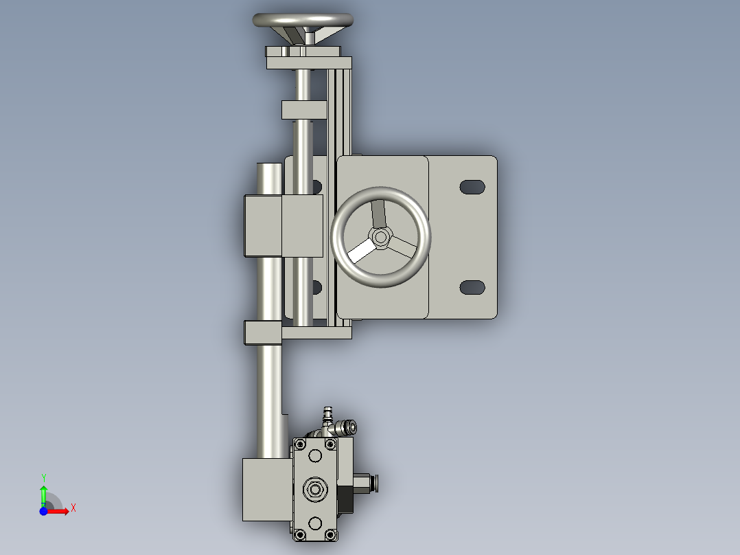 8YZ-06-点胶组件前视图