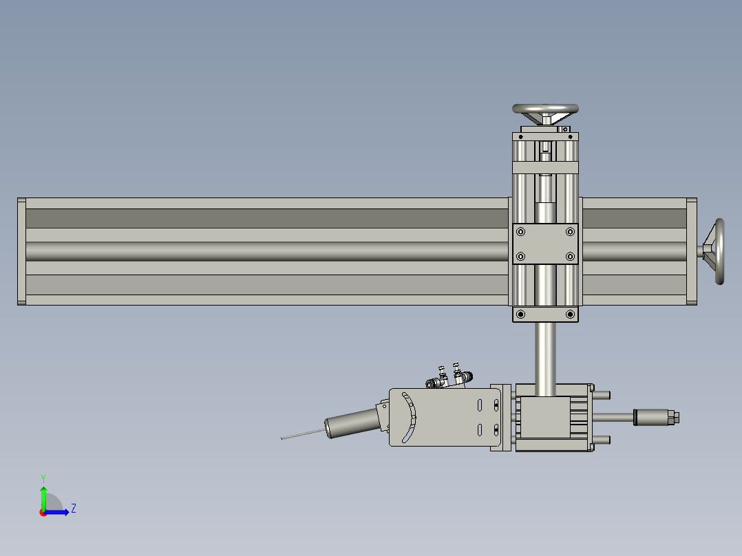 8YZ-06-点胶组件左视图