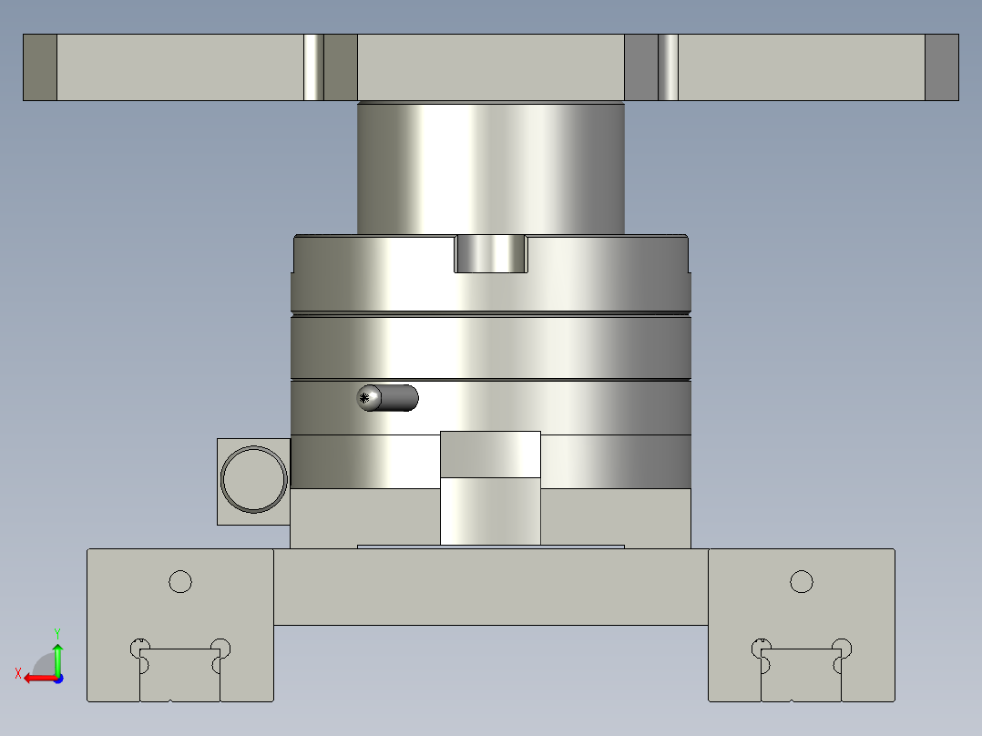 F01AE00021-D40700旋转水平组件后视图