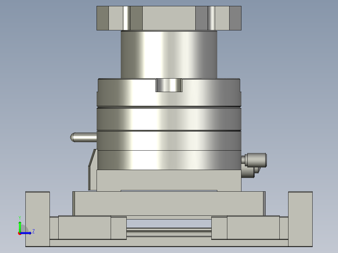 F01AE00021-D40700旋转水平组件左视图