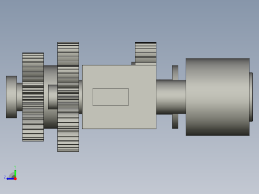 轧机联动轴-1右视缩略图