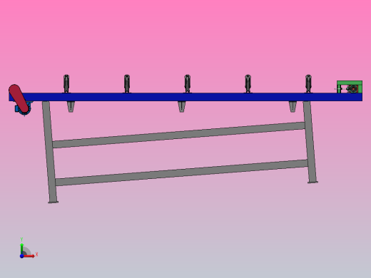 800U型皮带机前视缩略图