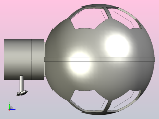 创新电风扇模型左视缩略图