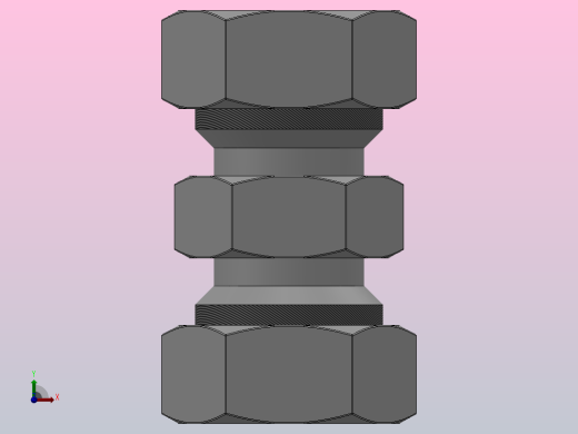 SKU 联管直二通卡套接头_SKU 16前视缩略图