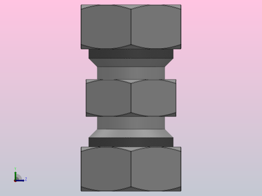 SKU 联管直二通卡套接头_SKU 16左视缩略图