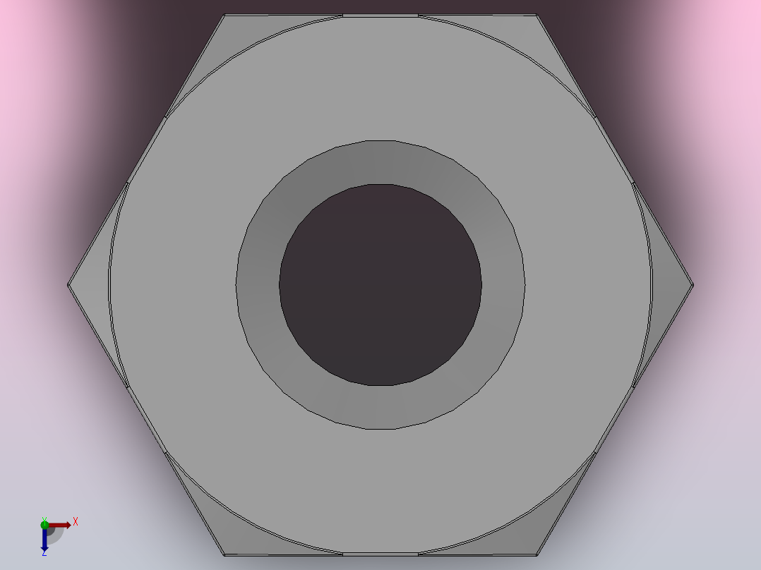 SKU 联管直二通卡套接头_SKU 16俯视图