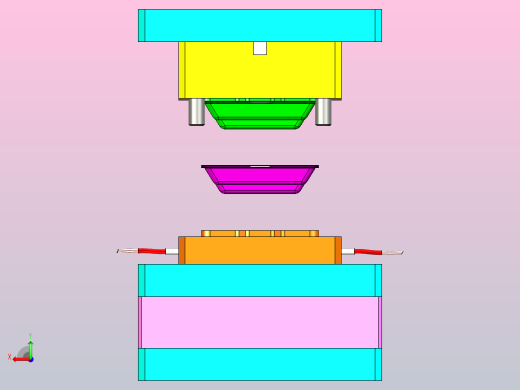 冲压模具后视缩略图