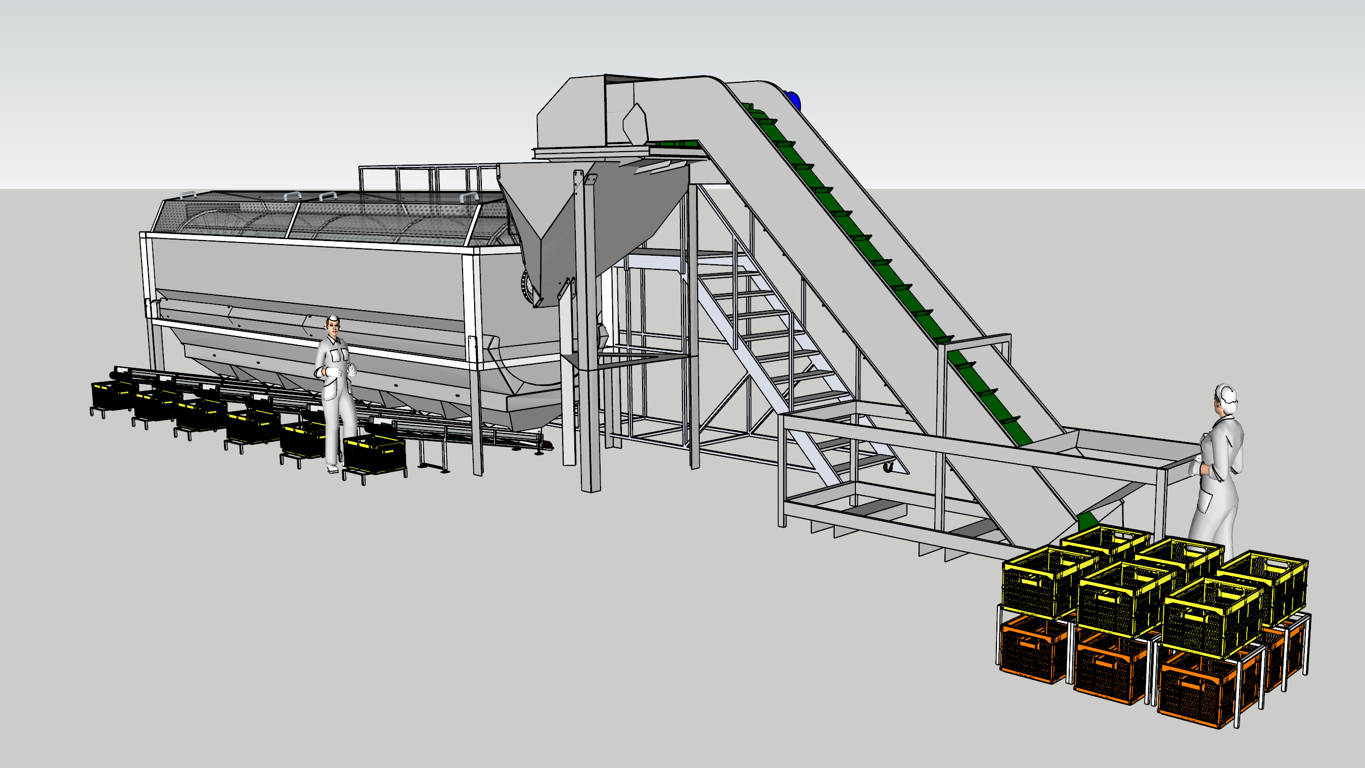 轮式饮料分类器