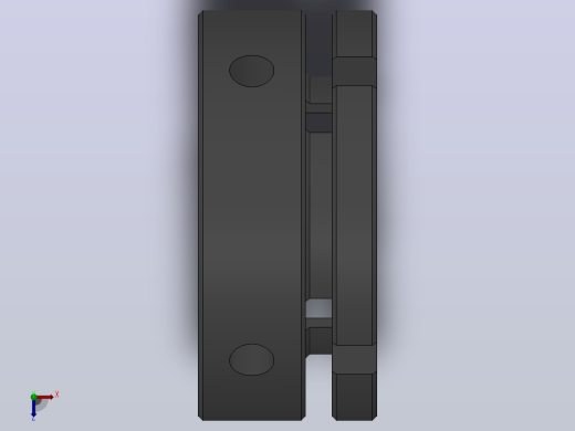 NKA开槽锁紧螺母[NKA M30×1.5]俯视缩略图