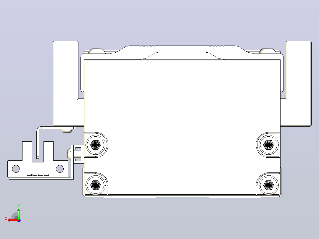 钢基模组TPA-KNR-8610C-340A1-M-H0S1后视图