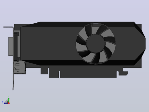 显卡 GIGABYTE GTX 1050 Ti右视缩略图