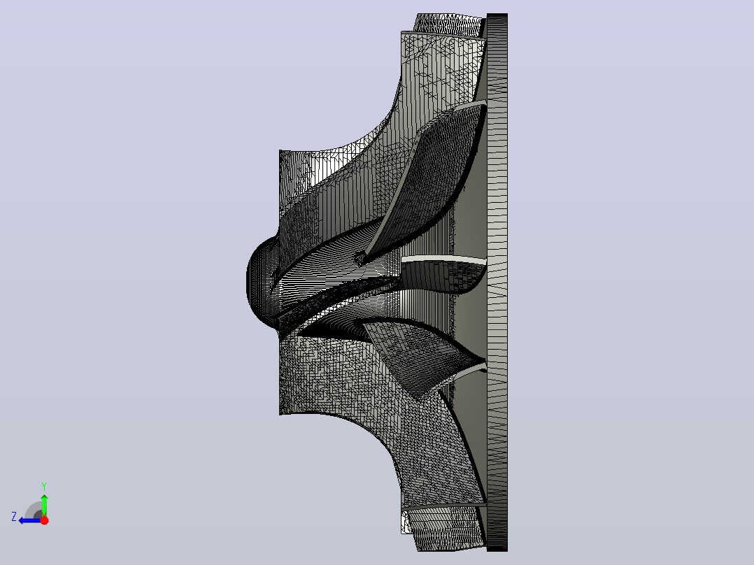 3D打印管风琴右视图