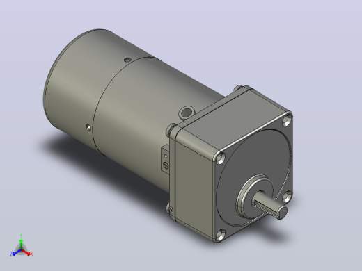 刹车电机5RK40A-CM 5GN3K～18K主视缩略图