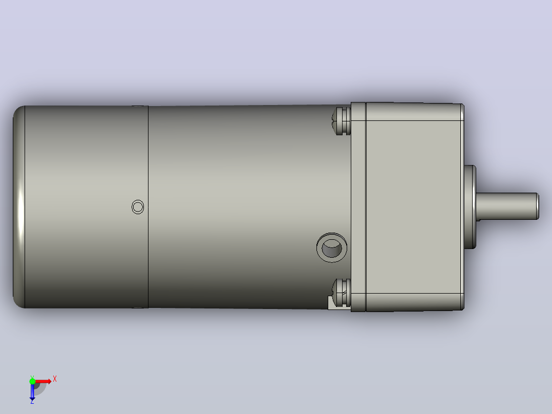 刹车电机5RK40A-CM 5GN3K～18K俯视图