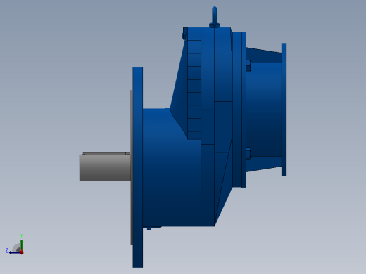 RXF107ZP斜齿轮减速机RXF107-2.24-M1-P132-Φ450右视缩略图