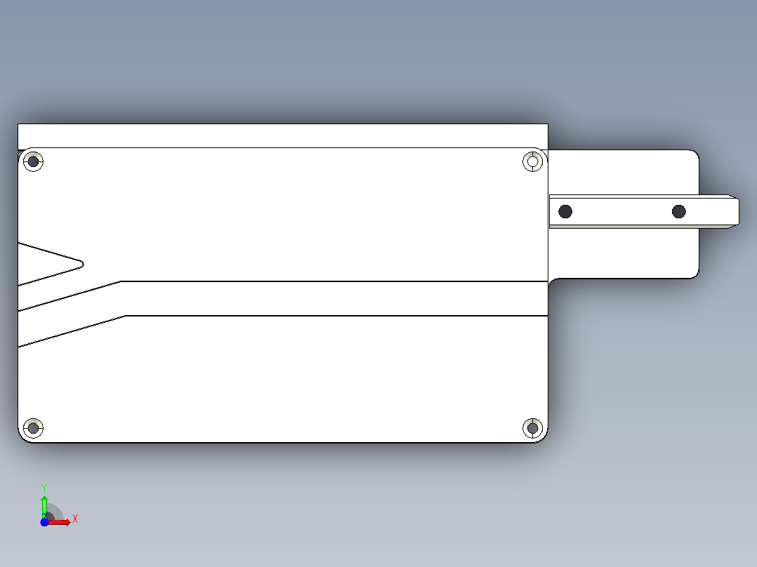 MK1HW-W640-C1片基带尾部装置前视图
