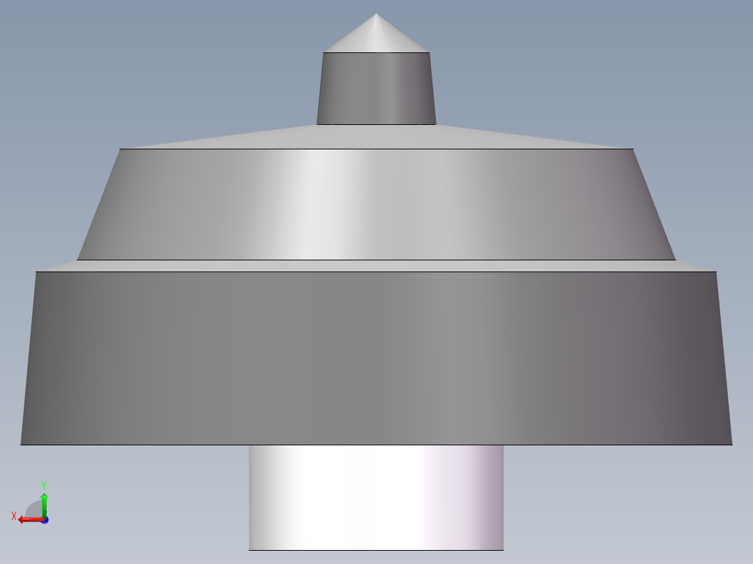 复合钻头轴承应力分析(sw12+说明书+分析图片)后视图