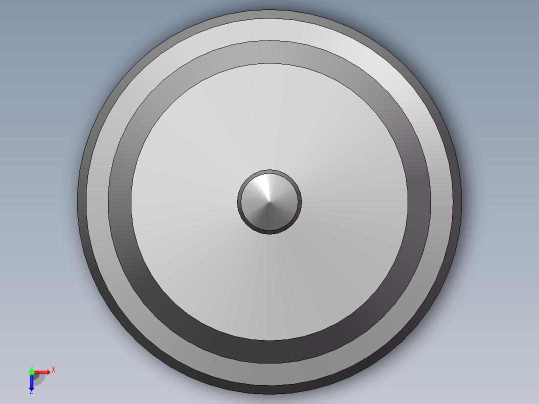 复合钻头轴承应力分析(sw12+说明书+分析图片)俯视图