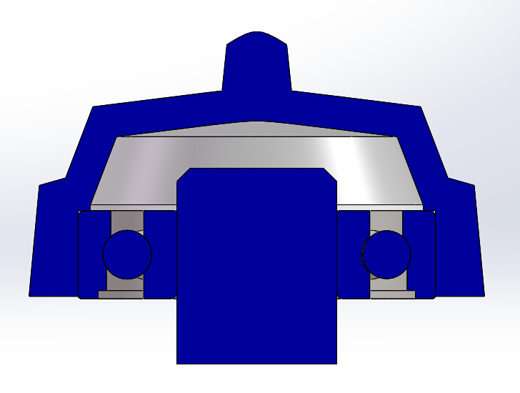 复合钻头轴承应力分析(sw12+说明书+分析图片)