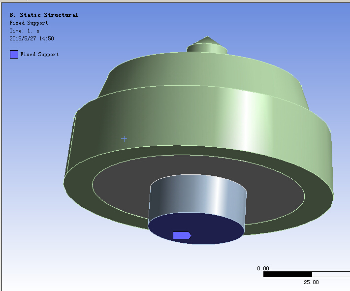 复合钻头轴承应力分析(sw12+说明书+分析图片)