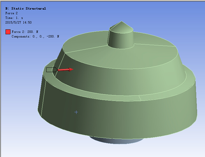 复合钻头轴承应力分析(sw12+说明书+分析图片)