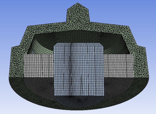 复合钻头轴承应力分析(sw12+说明书+分析图片)