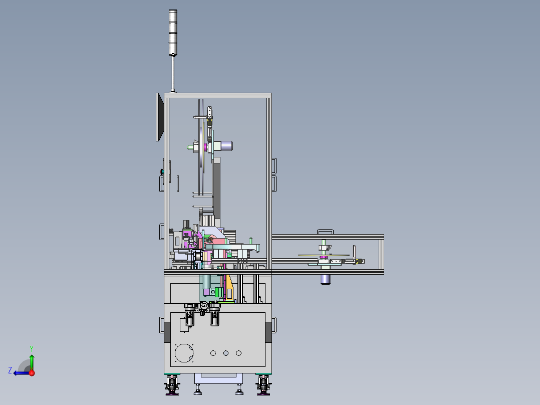 已生产的插针机sw17可编辑右视图