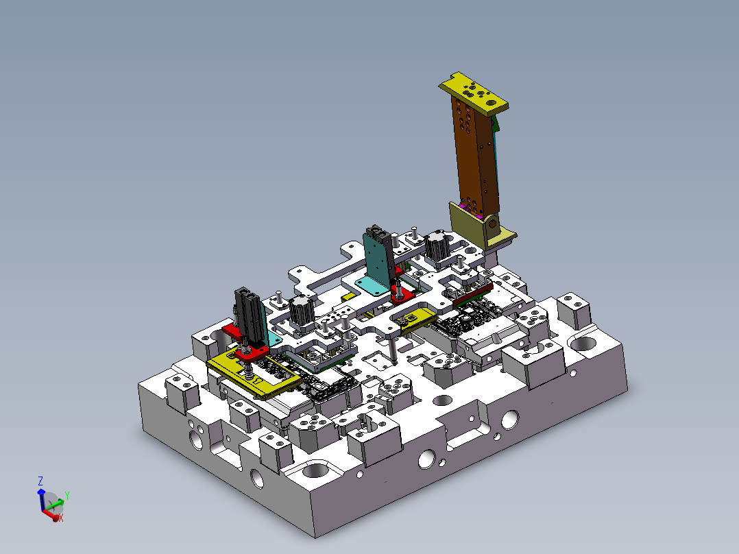 手机预埋钢片机（自动放片机）