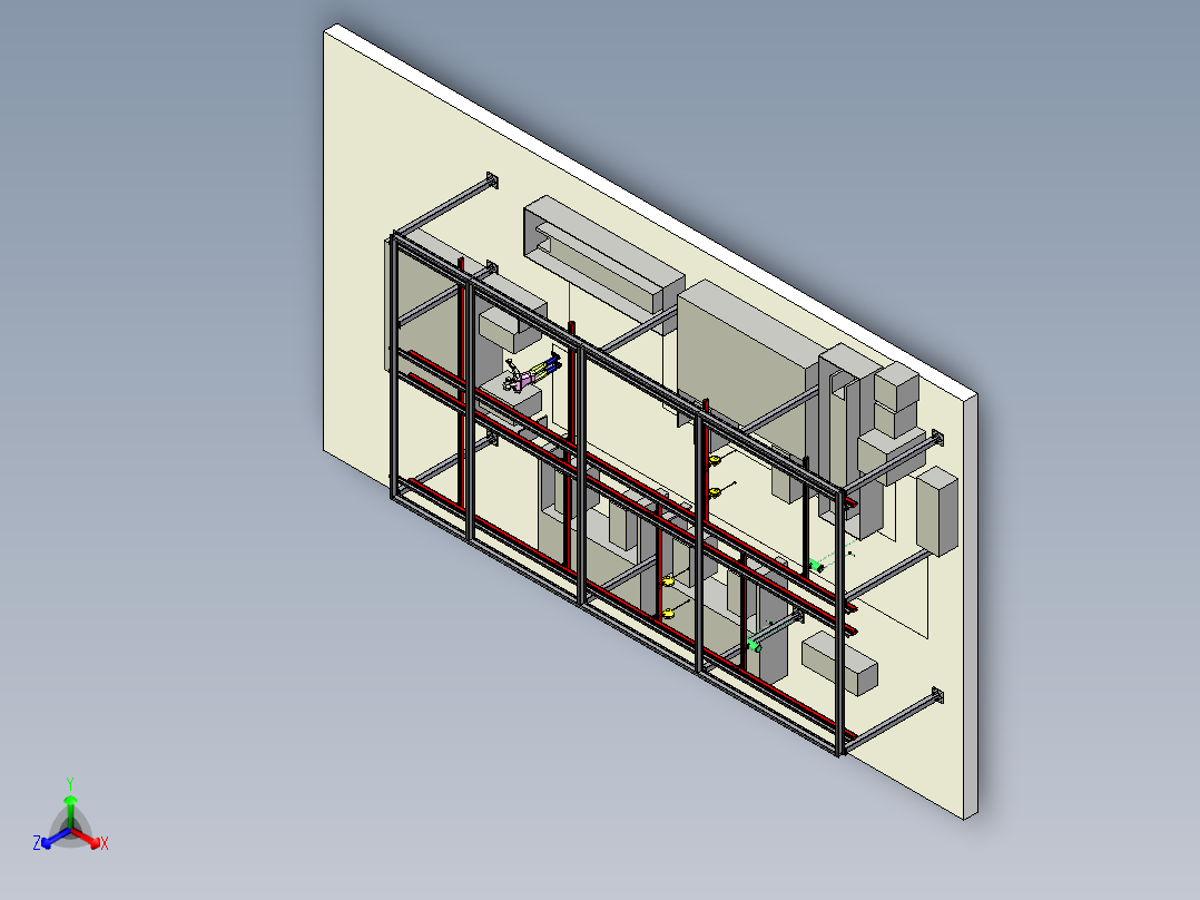 物流输送线KBK轨道